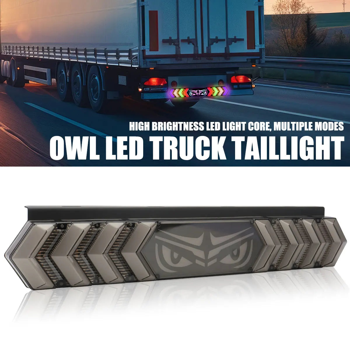 12V-24V RGB LED Tail Light