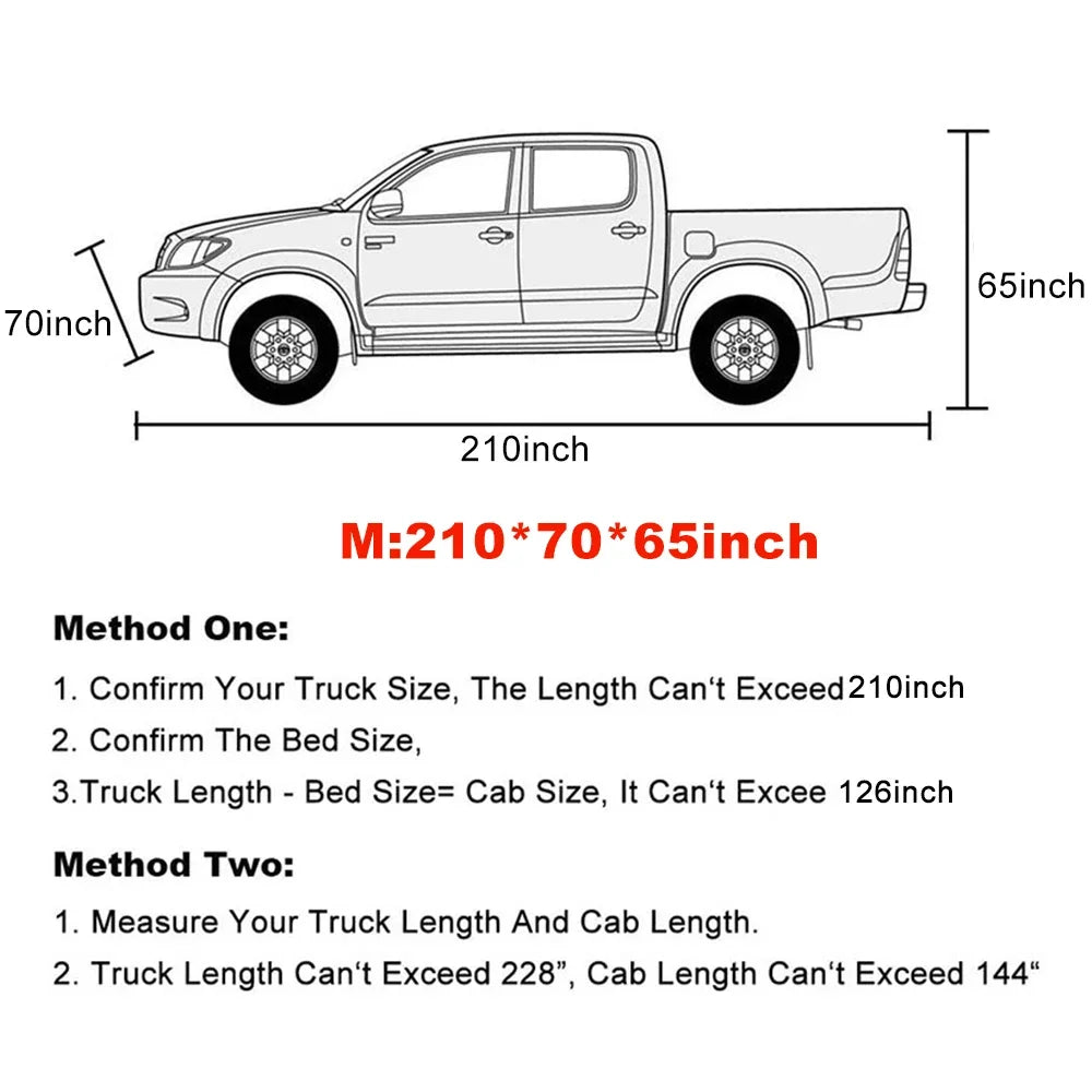 170T Truck Cover