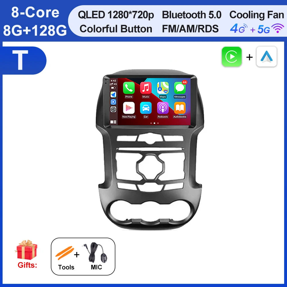 Android 16 Head Unit for Ranger 2011-2015