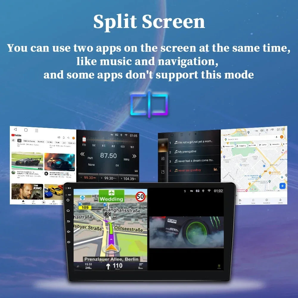 Ford Ranger/Everest 2015-2020 Android Head Unit, CarPlay, GPS