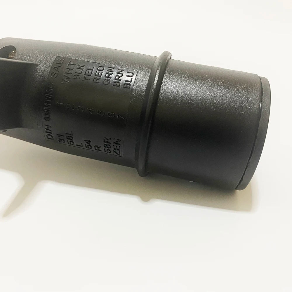 7-Pin Coiled Trailer Cable