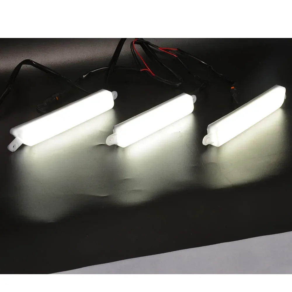 3x Grille LED Lights, 12V, 2400LM
