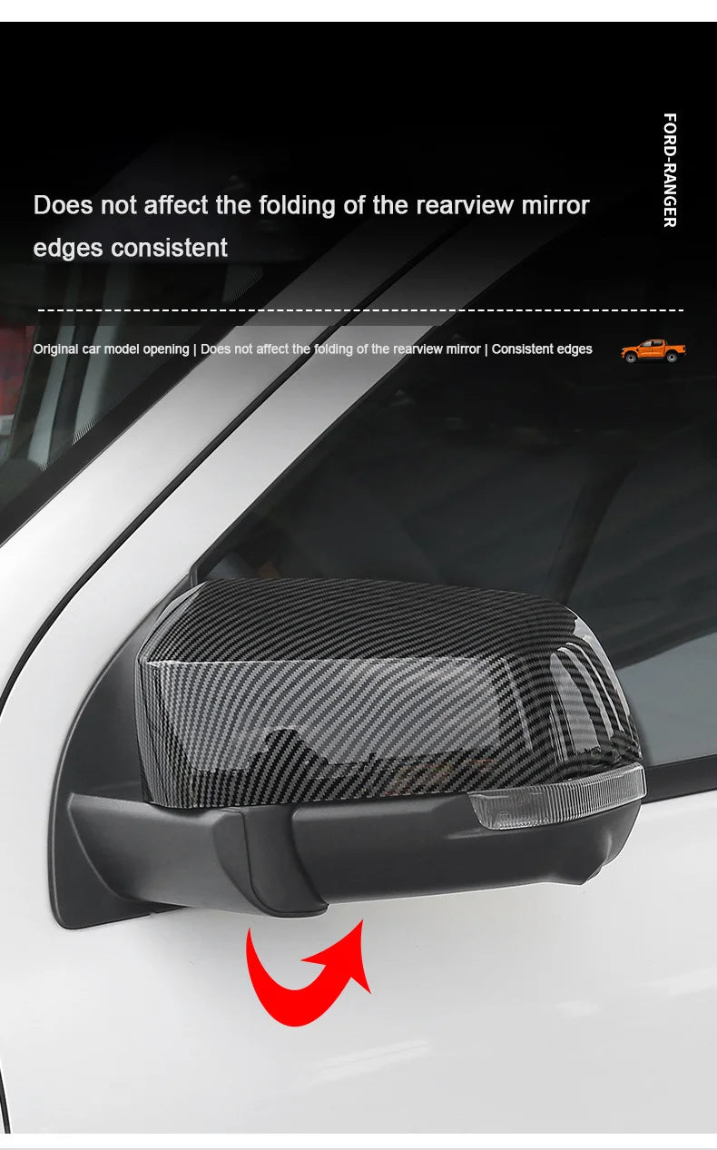 Ford Ranger Wildtrak Mirror Covers 2022-2025