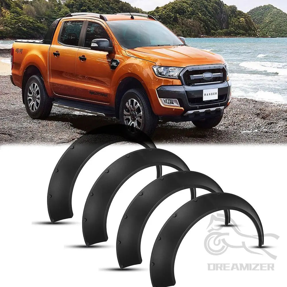 Ford Ranger Fender Flares 2016-2022, Double Cab