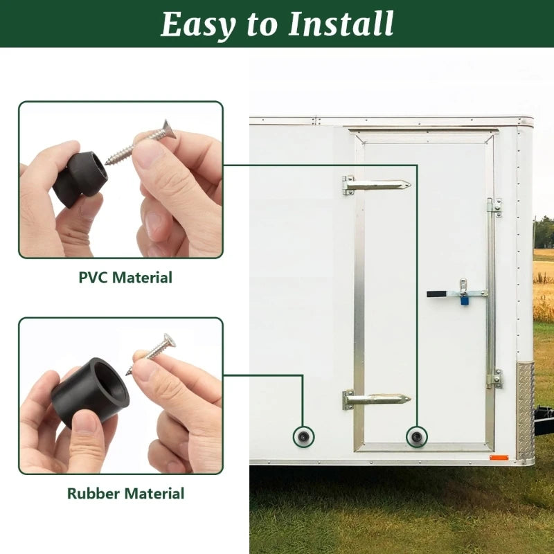 Trailer Ramp Door Rubber Bumper