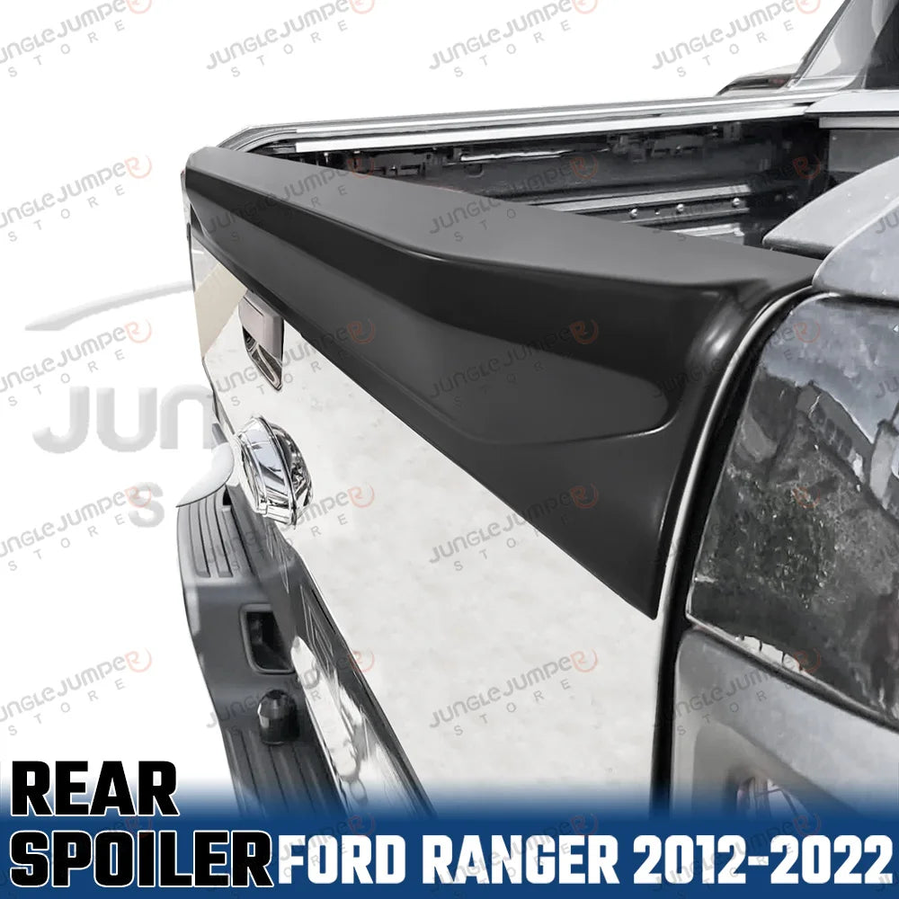 Ford Ranger 2012-2022 Tailgate Cover Trim, ABS, Matte Black
