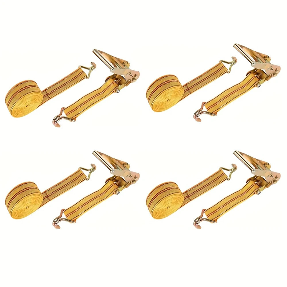 Double J-Hook Ratchet Strap