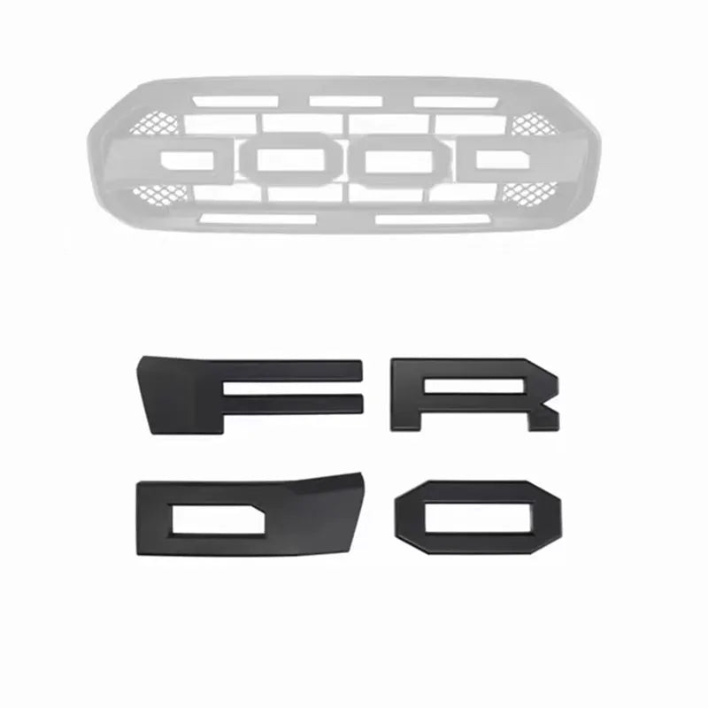 Ranger Raptor Grille Letters 2019-2021