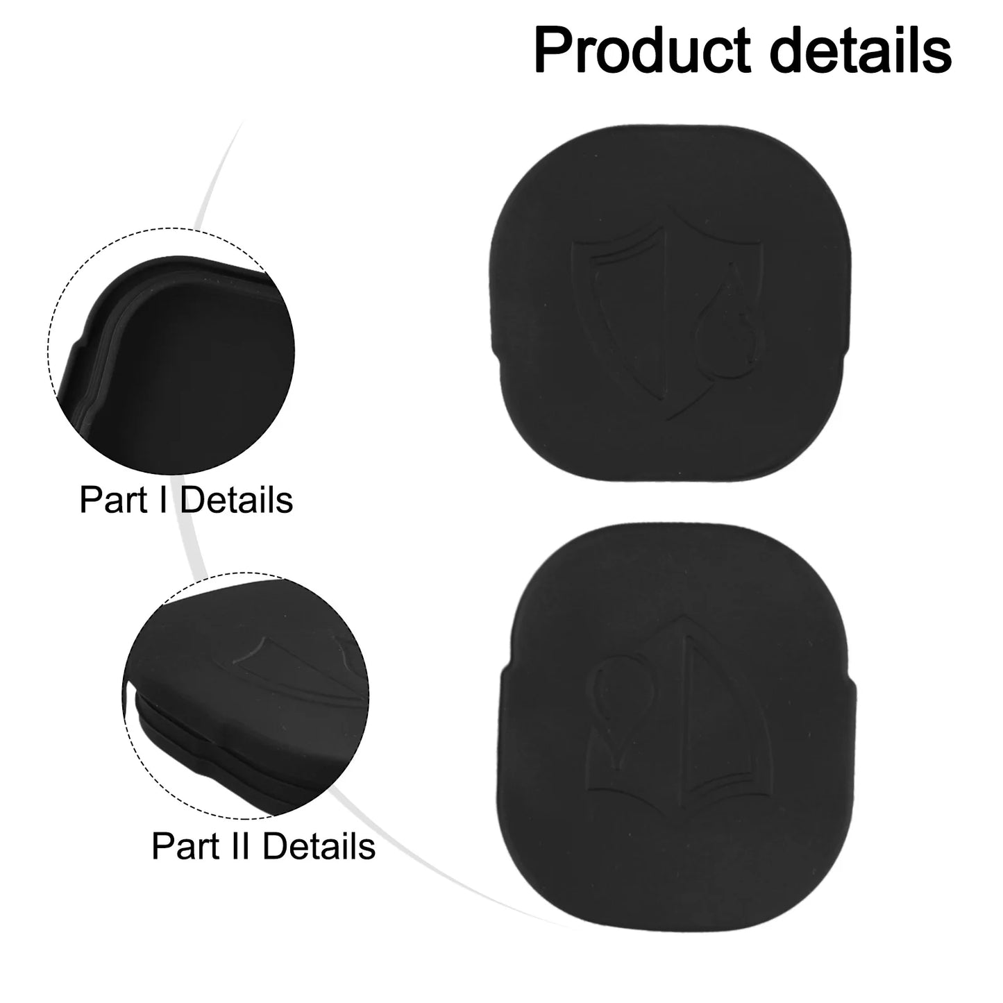 Ford Ranger Rear Axle Cover, Silicone, 2 Pack