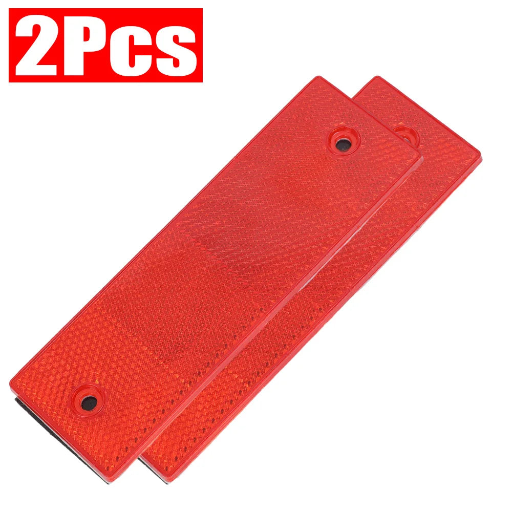 Red/White Reflective Safety Tape