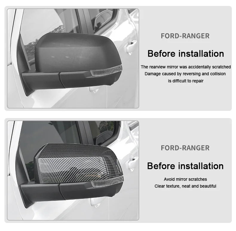 Ford Ranger Wildtrak Mirror Covers 2022-2025