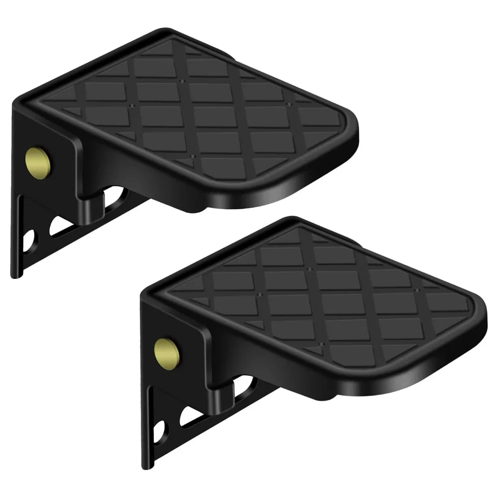 Folding Ute Bed Step - 2 Pack