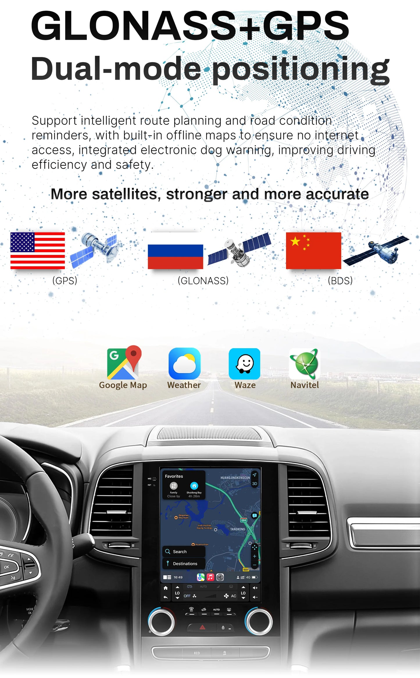 12.1" Android 14 Head Unit for Ranger/Everest 2016-2021