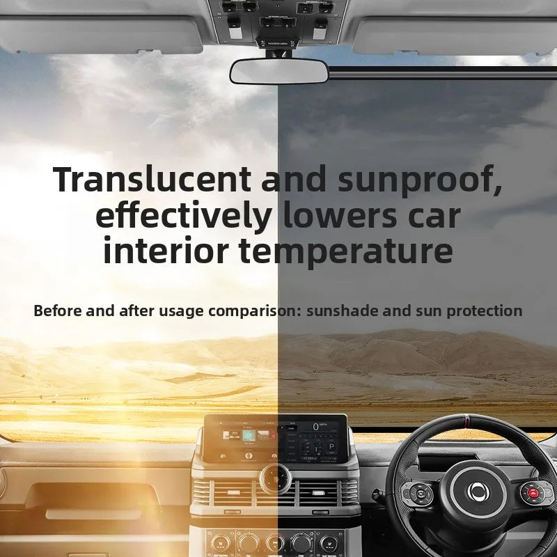 Retractable Windscreen Sunshade