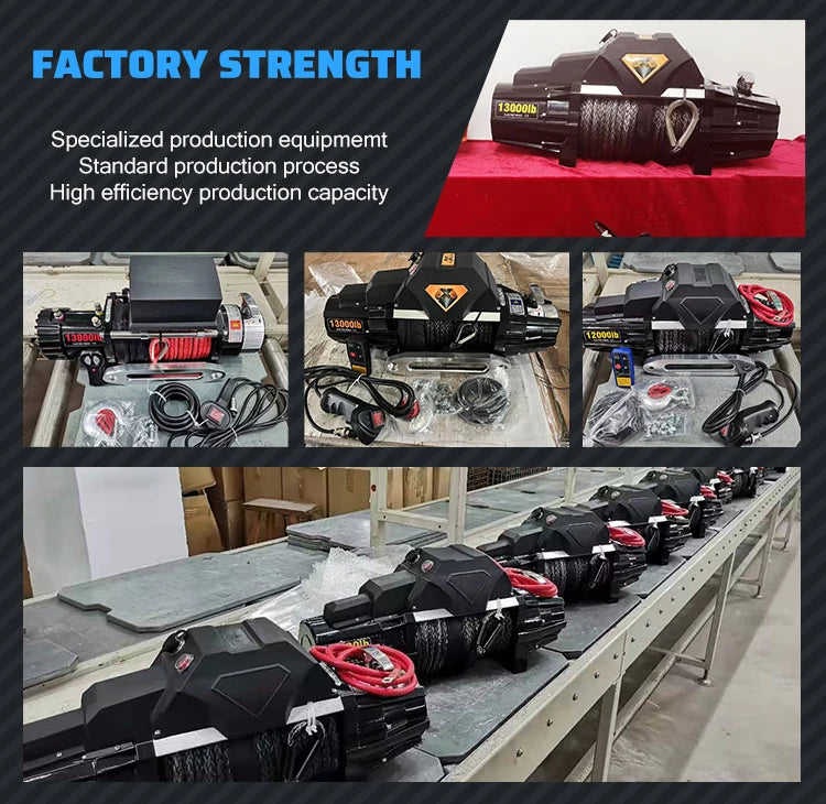 RS-13.0 12V 13000lb Electric Winch