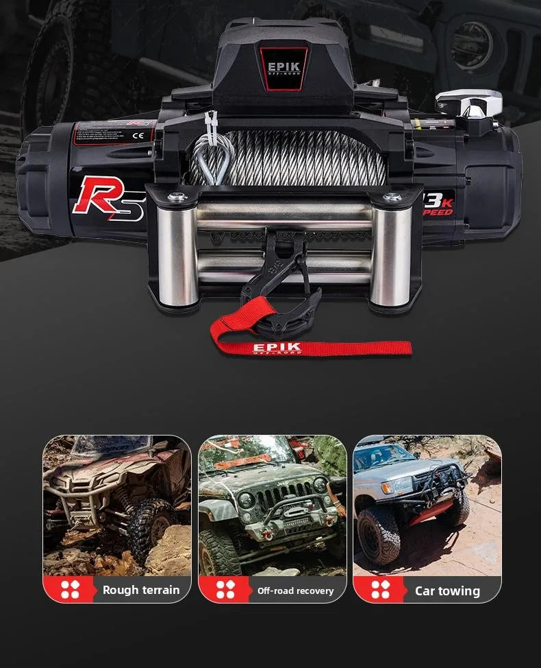 RS-13.0 12V 13000lb Electric Winch