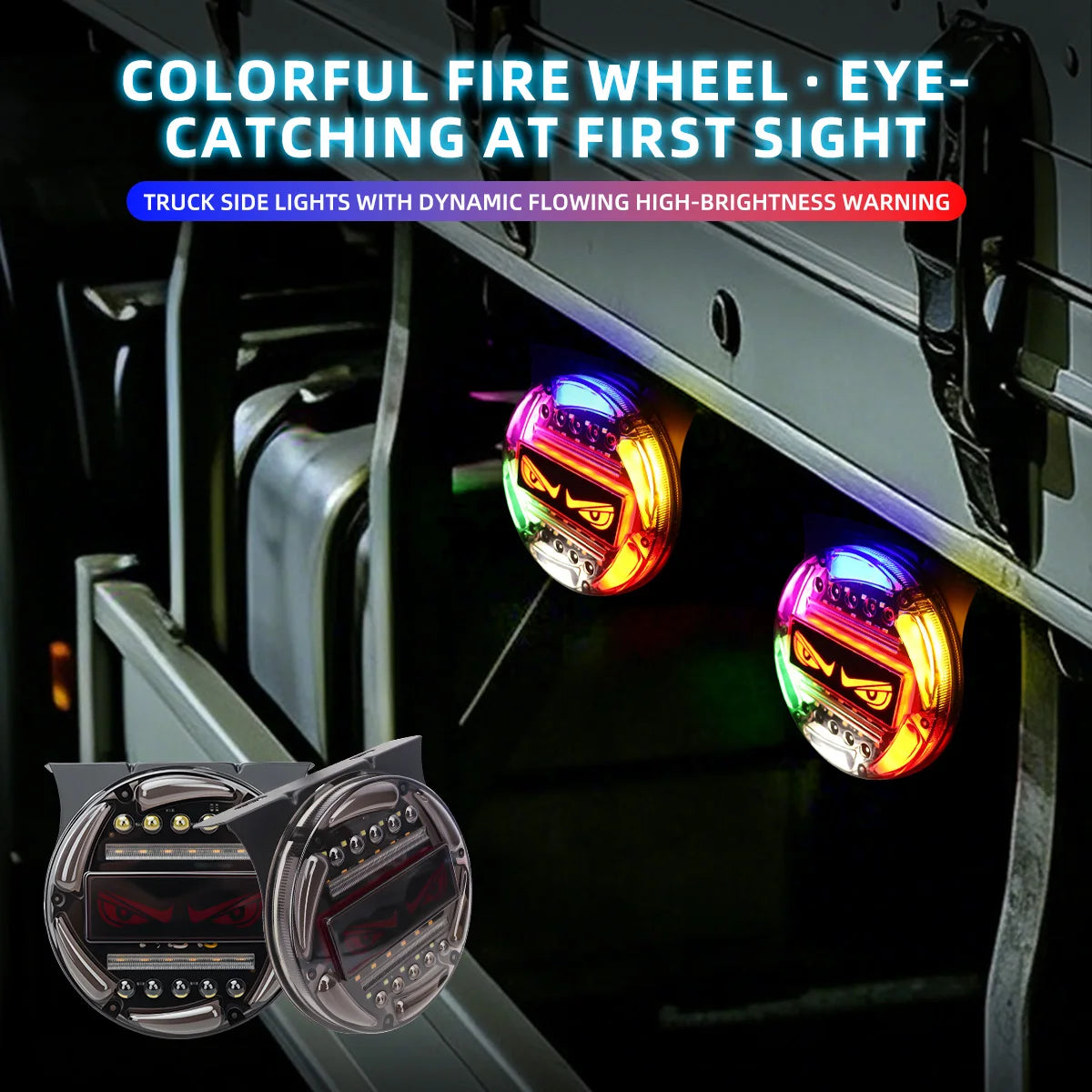 Round LED Tail Light / Side Marker