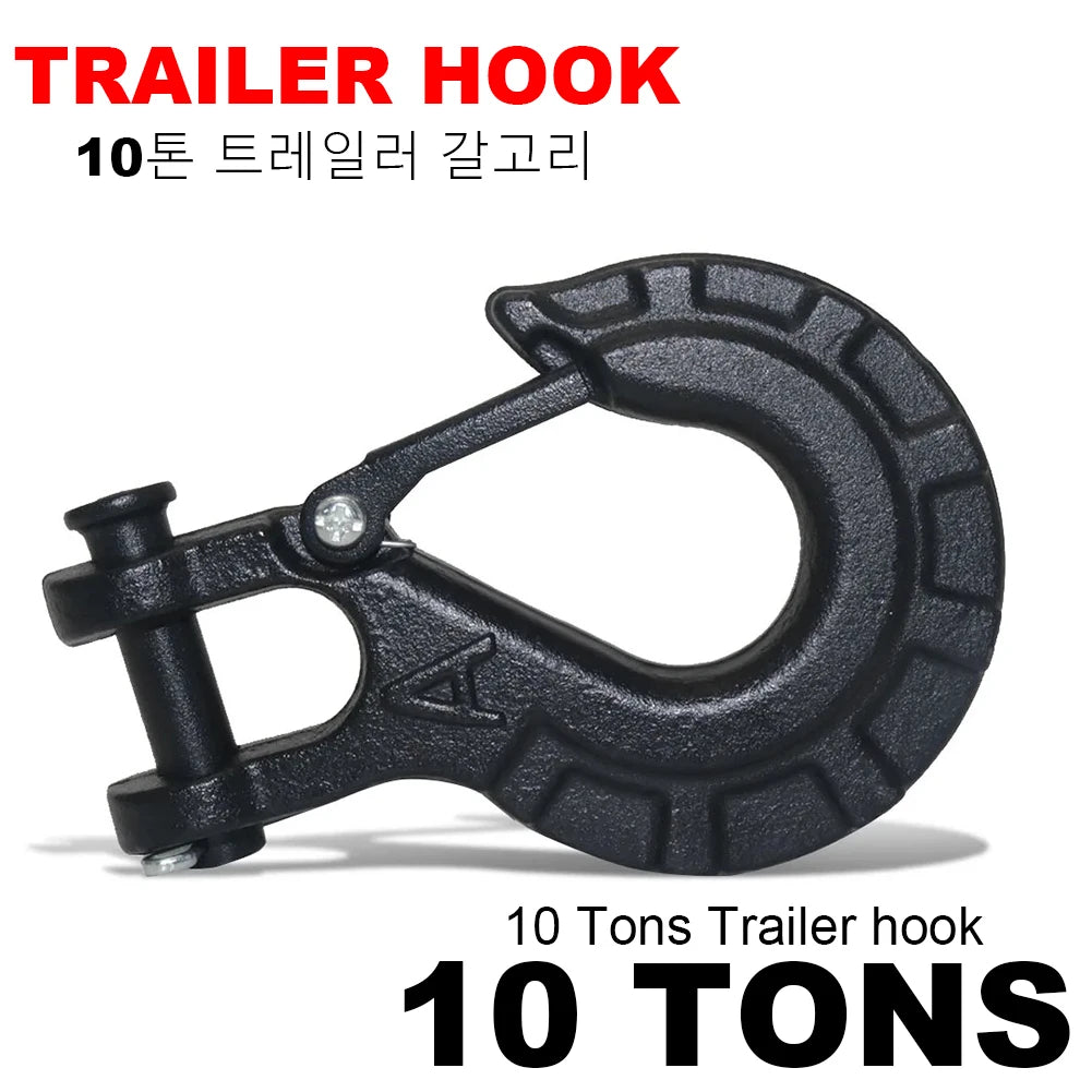 10 T Winch Hook, G70 Steel