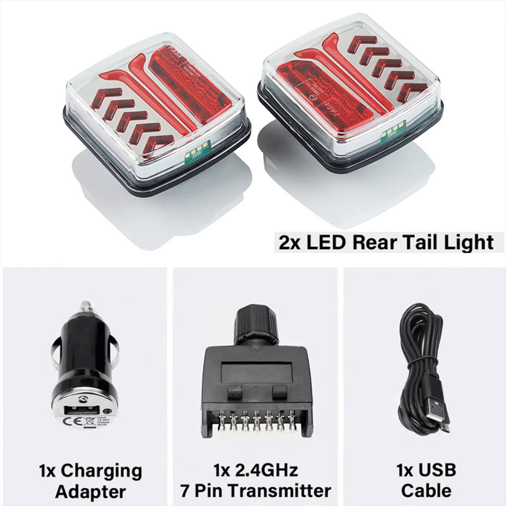 Wireless Magnetic Trailer Lights