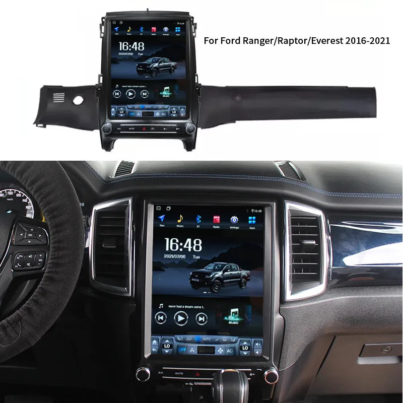 12.1" Ford Ranger / Everest Android 14 Head Unit, Wireless CarPlay