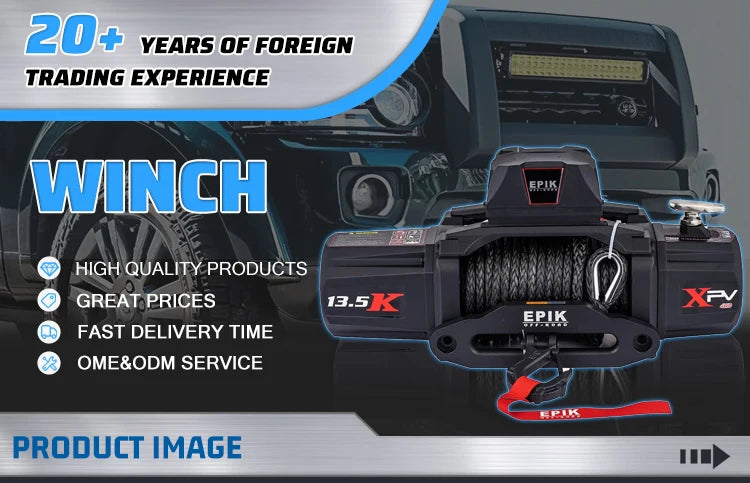 RS-13.0 12V 13000lb Electric Winch