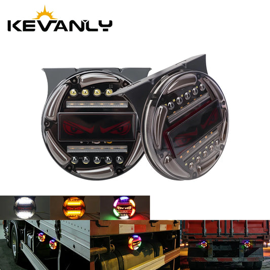 Round LED Tail Light / Side Marker