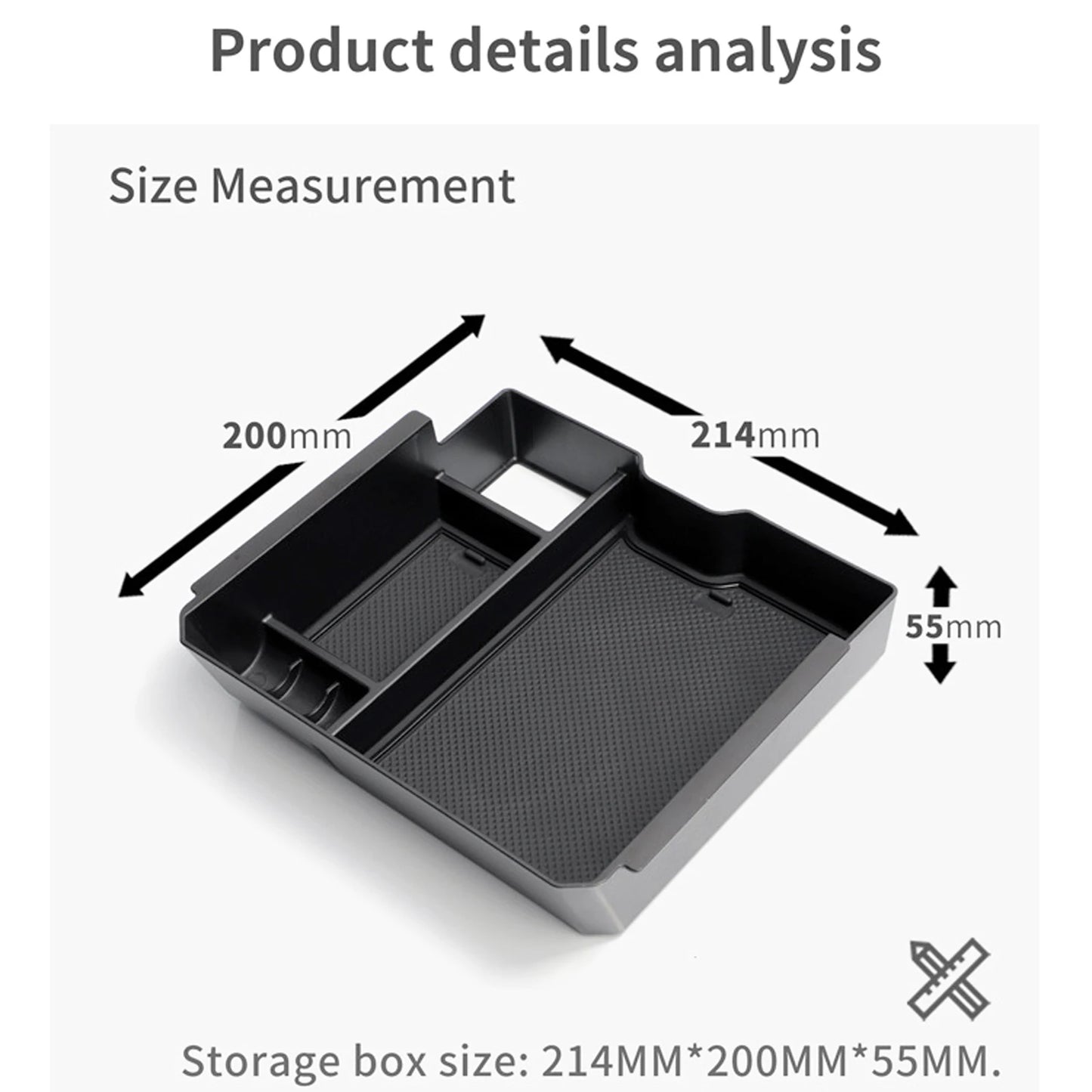 Ford Ranger Centre Console Organiser Tray