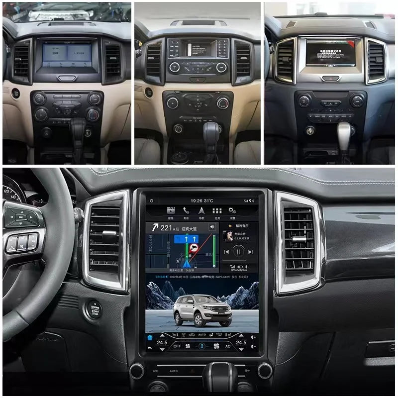 Ford Ranger 2015-2020 Android Head Unit, CarPlay, GPS
