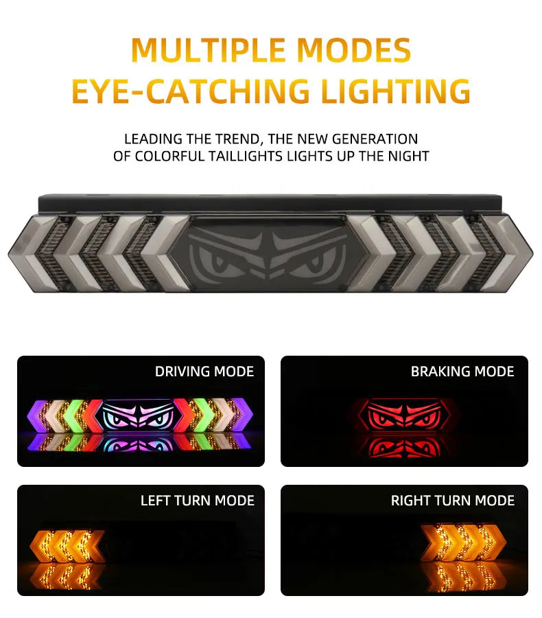 12V-24V RGB LED Tail Light