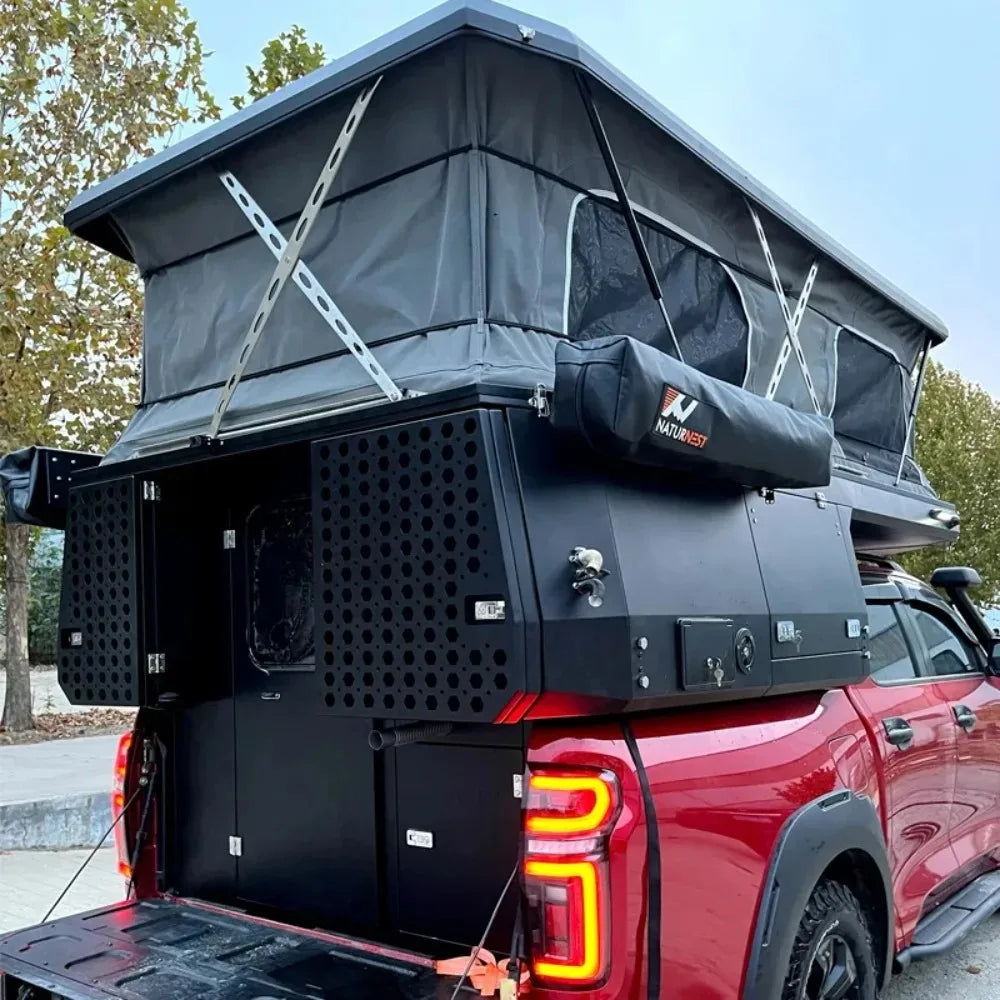 Sliding Liftable Pickup Truck Camper