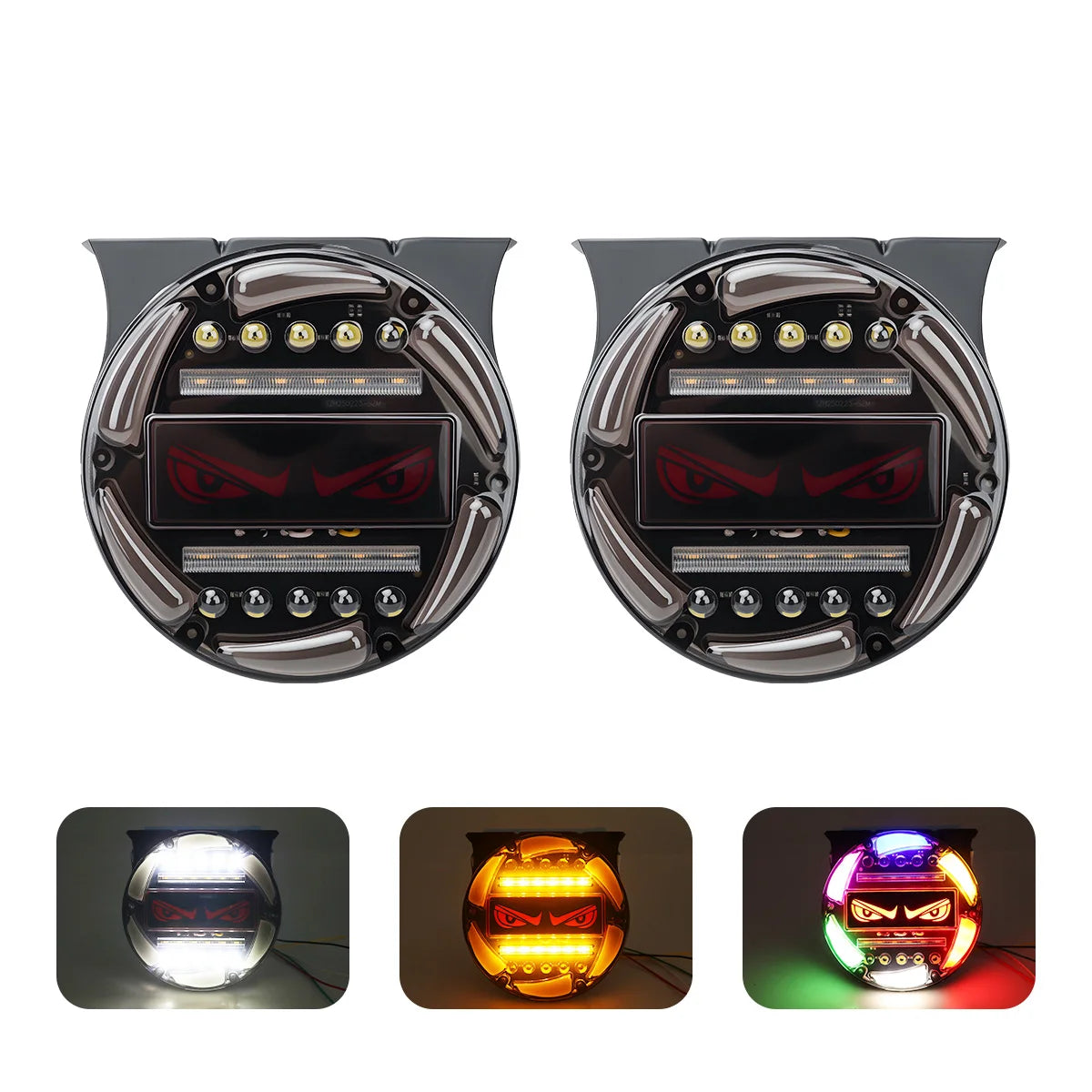 Round LED Tail Light / Side Marker
