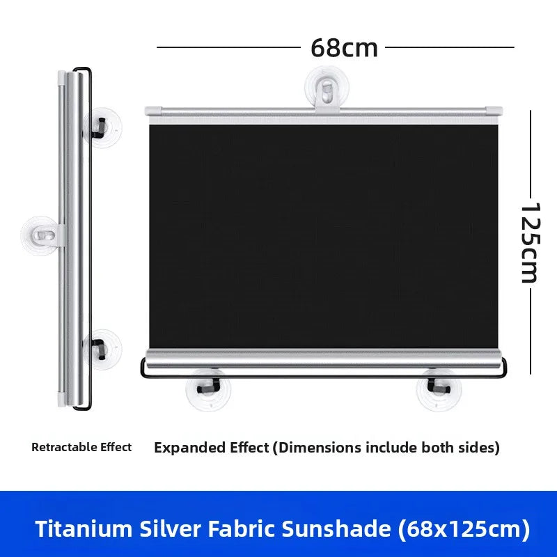 Retractable Truck Sunshade Curtain