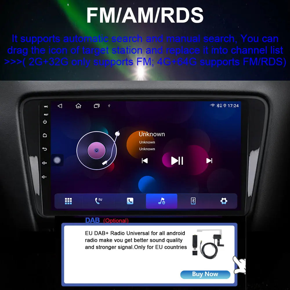 Android 16 Head Unit for Ranger 2011-2015